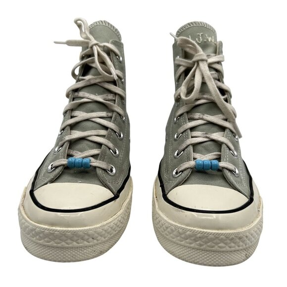 Converse Chuck Taylor All Star Size US M6 / W8 Embroidered Sage High Top Sneaker - Picture 8 of 16